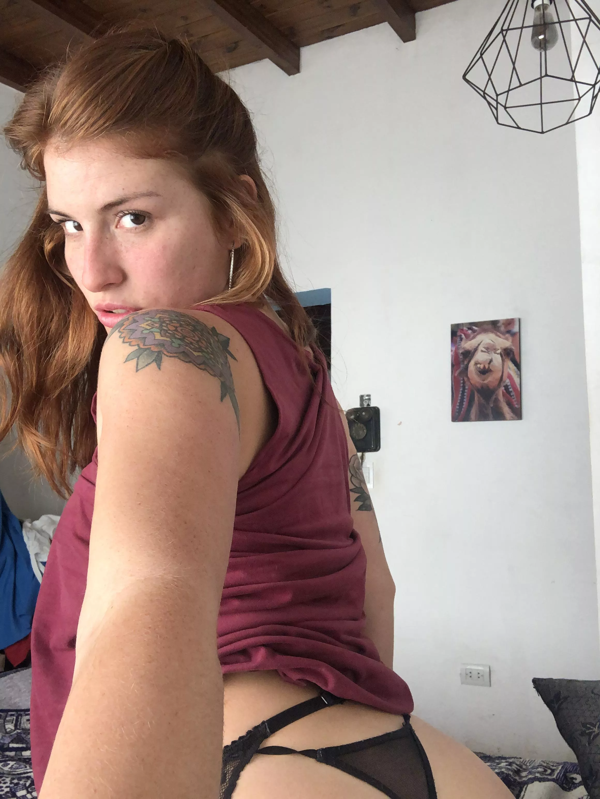 Slide thru my ass crack