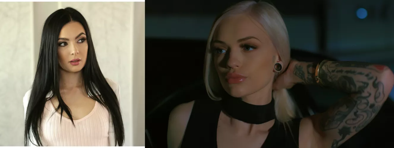 Sluttier face ? [Marley Brinx] vs [Alex Grey]