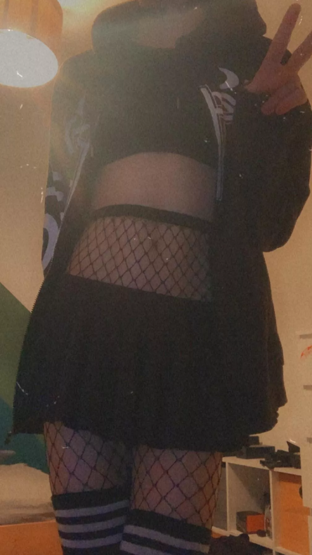 So apparently this is how you wear fishnets, what do you guys think?
