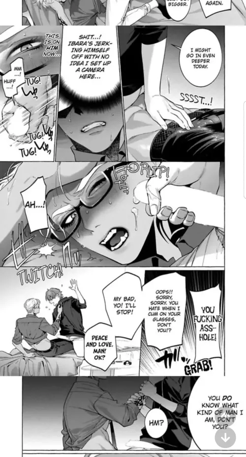 [The Tanned Gangster Takes Shameful Responsibility / Room With A View] them sharp teeth👀