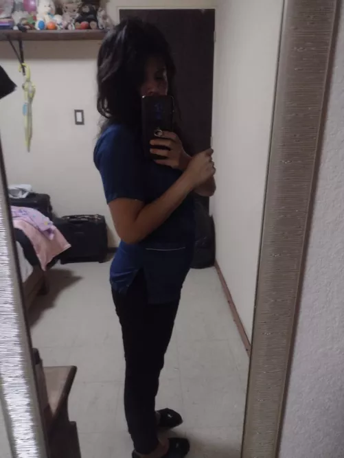 This scrub is cute too I like it