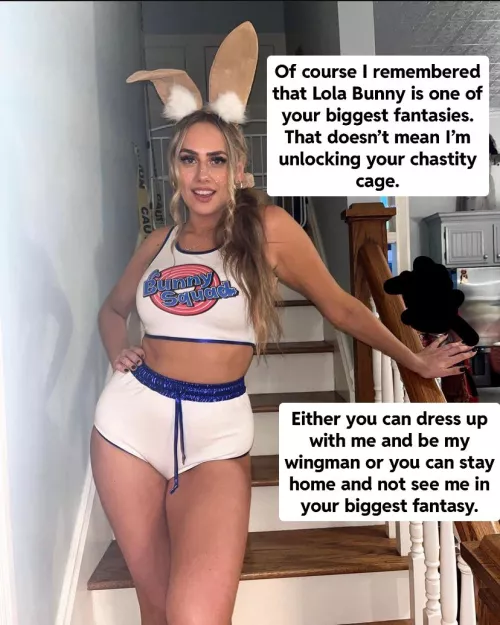 Your girlfriend knew your biggest fantasies. She always made them come true but she always put a twist on them.