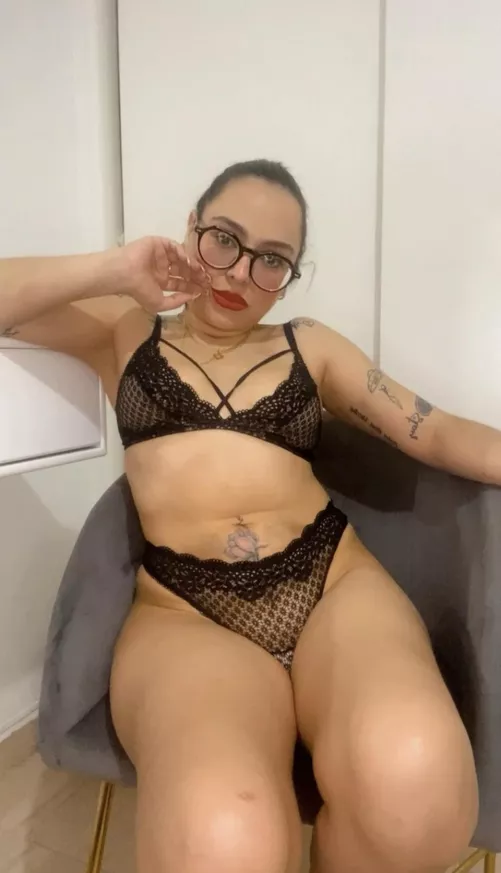 Come to mommy honey, I'll take care of the flashlight in your pocket