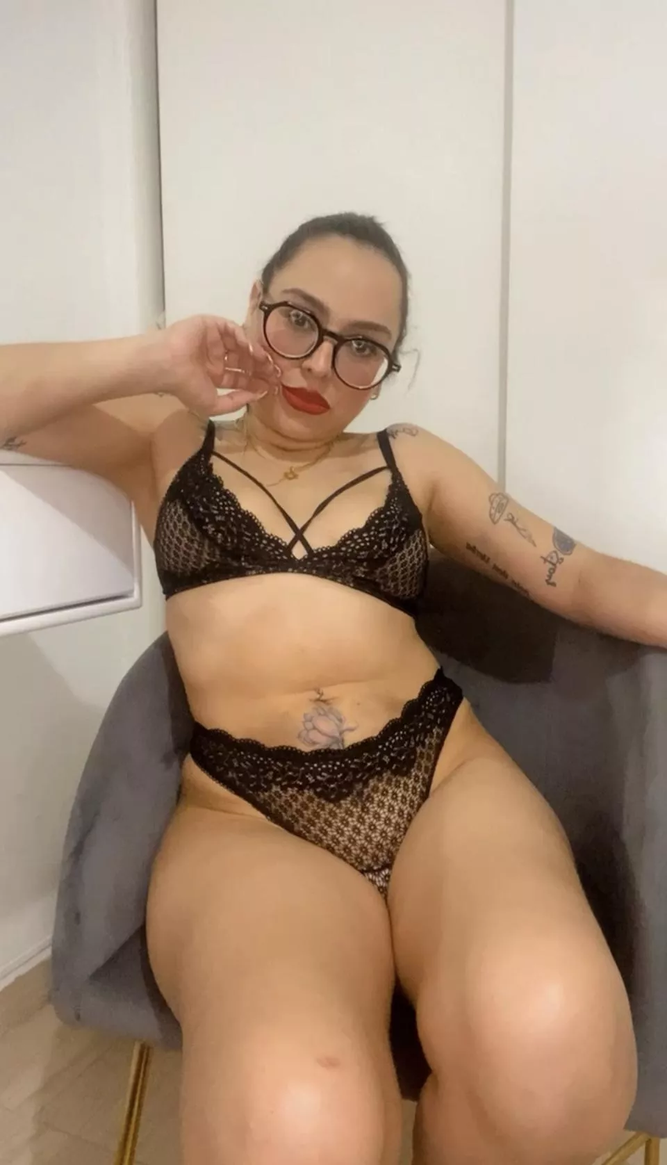 Come to mommy honey, I'll take care of the flashlight in your pocket