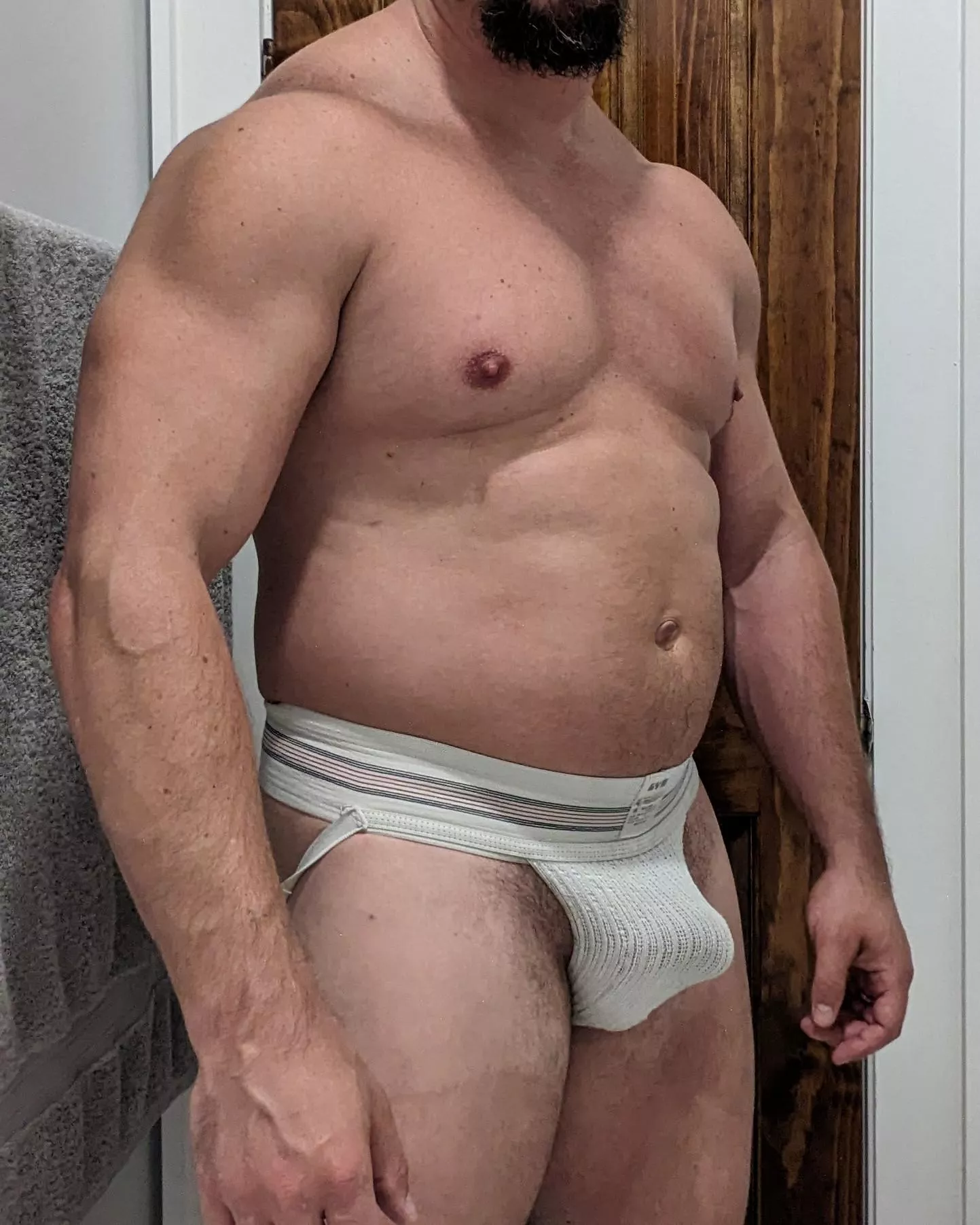 Dad loves wearing a jock (45)