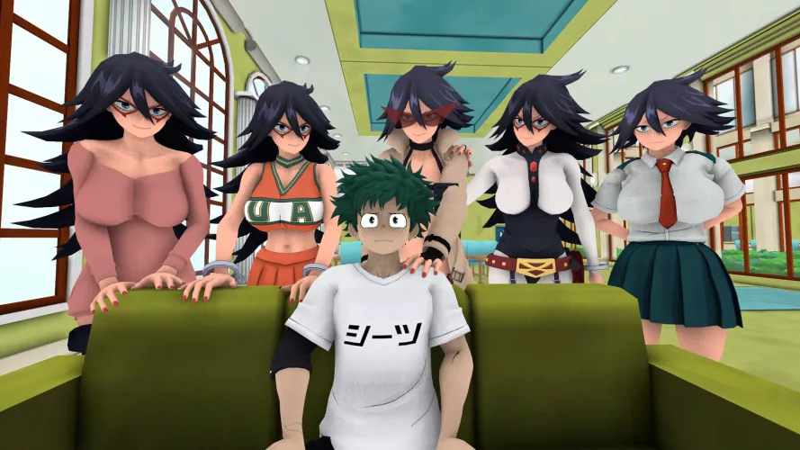 Deku in danger. (By Me)