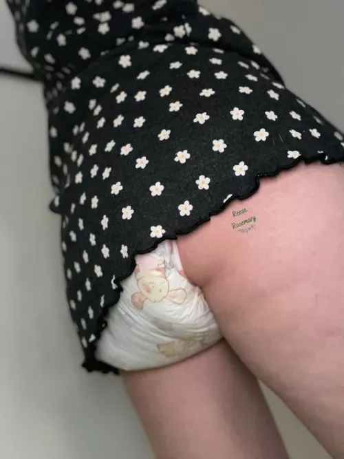 dresses + diapers 🥰