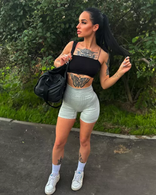 Feeling sporty. 😋