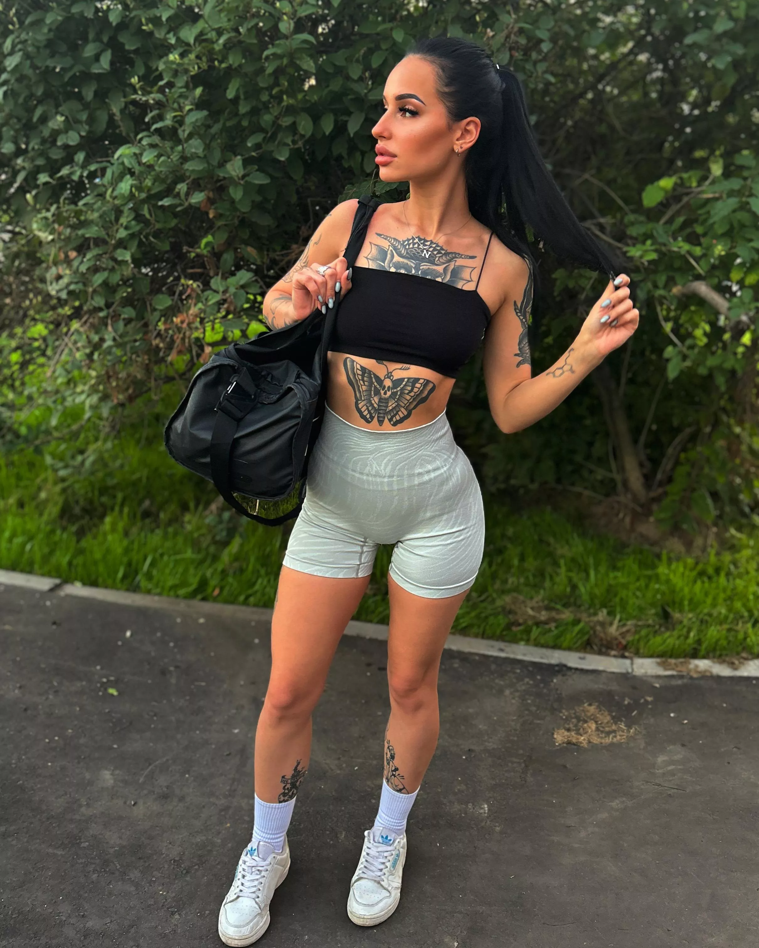 Feeling sporty. 😋