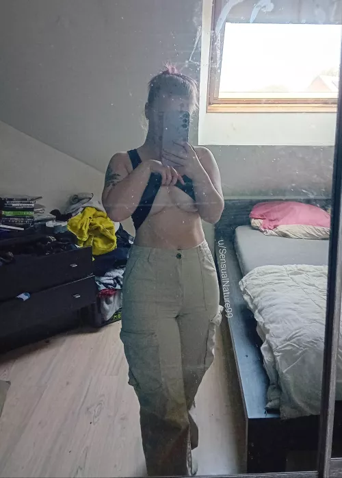 I bet you can inspire me to clean this mirror...