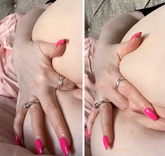 imagine yourself in both holes. that’s what I’m doing. 🥵