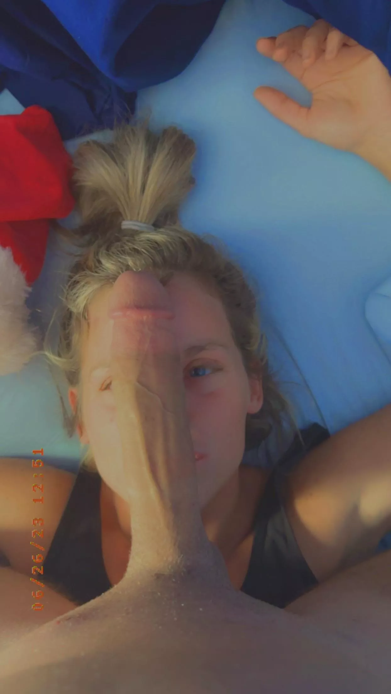 Love laying my giant dick on her slut face