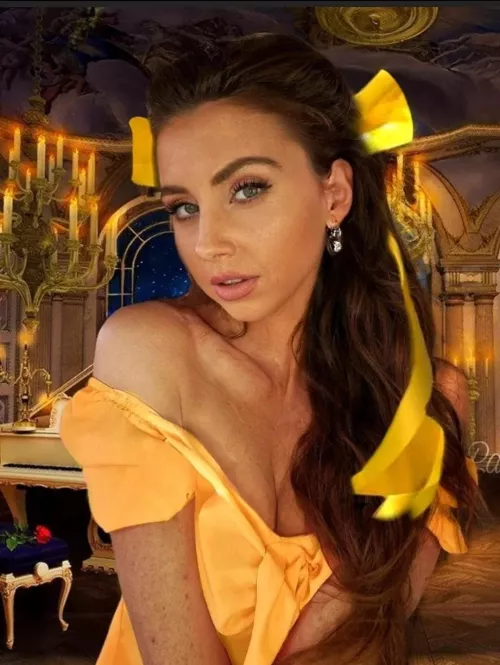 Me Cosplaying as Belle, Beauty and the Beast