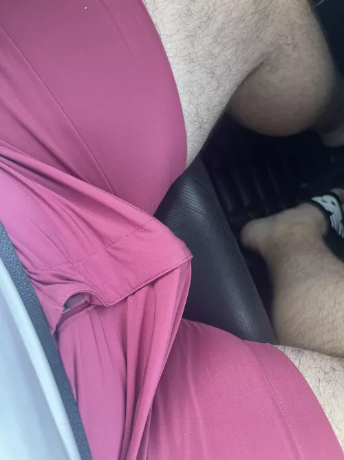 My wife kept grabbing while driving, I asked what’s up, she said look down. 😍😎