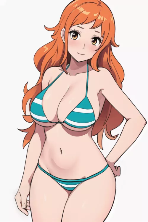 nami in her bikini
