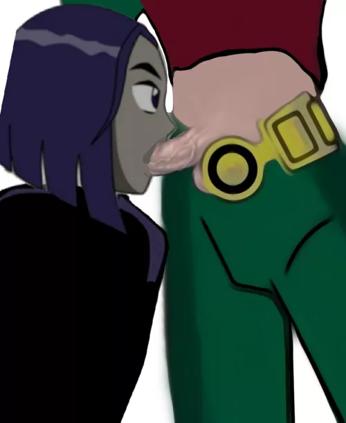 Raven giving head (matt36lack)