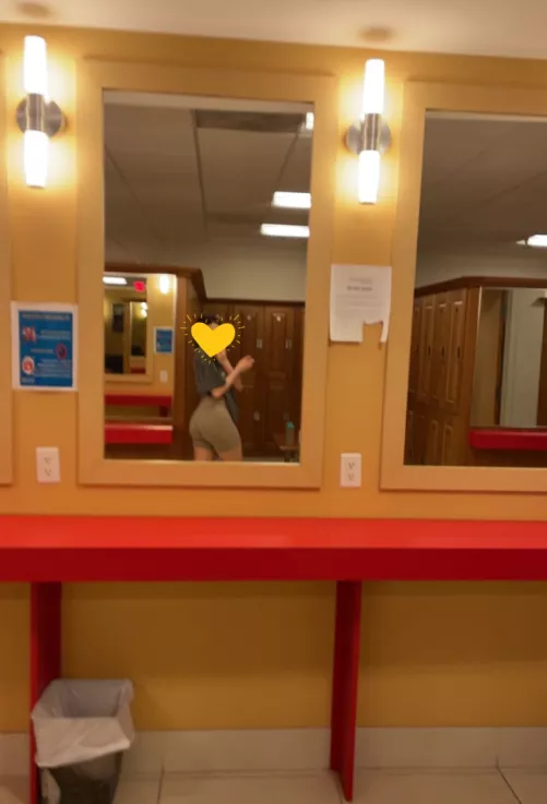 Right before I change, what do you think?!