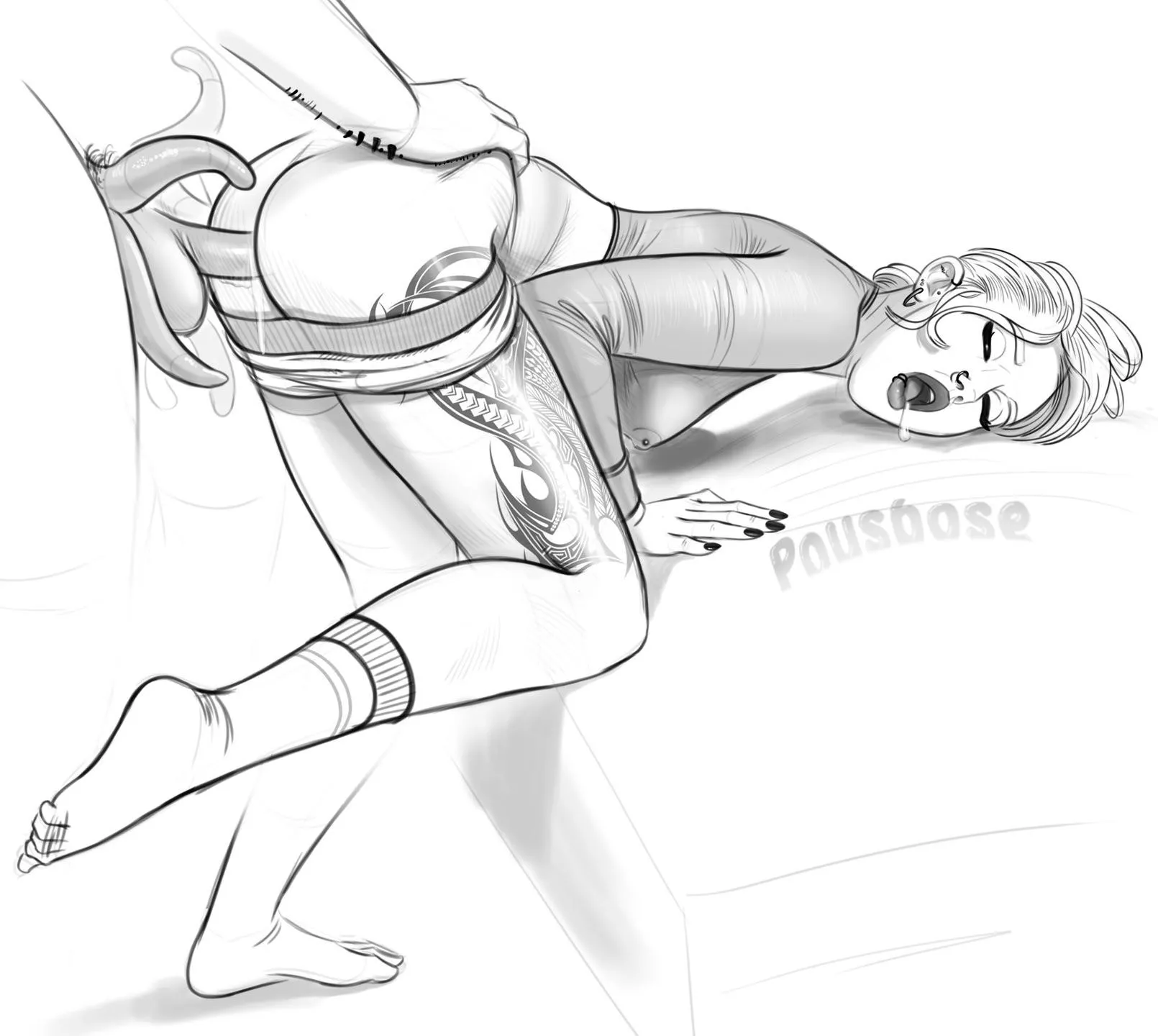 Sacrificing herself to a Demon