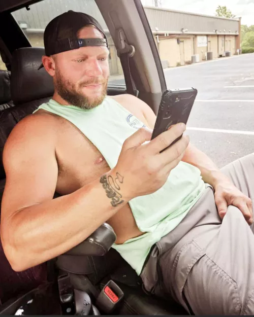 Scrolling through Reddit getting a hard cock.