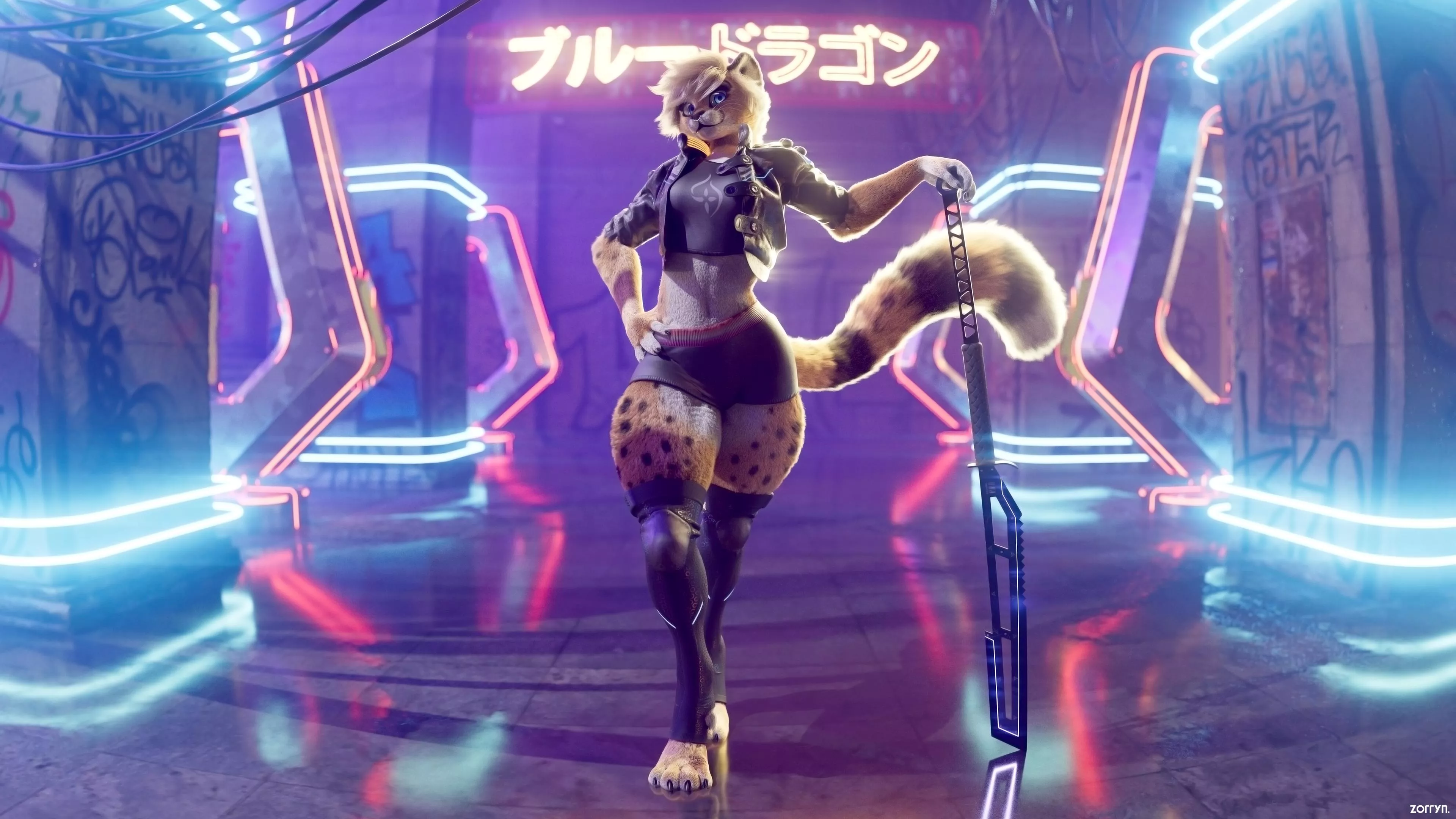 Street Samurai Chee - [art by me]