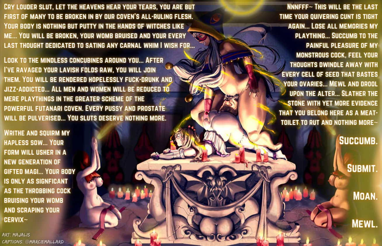 Usher in the new rulers~ [Futanari] [Noncon] [Cult] [Mindbreak] [Brainwash] [Futadom]