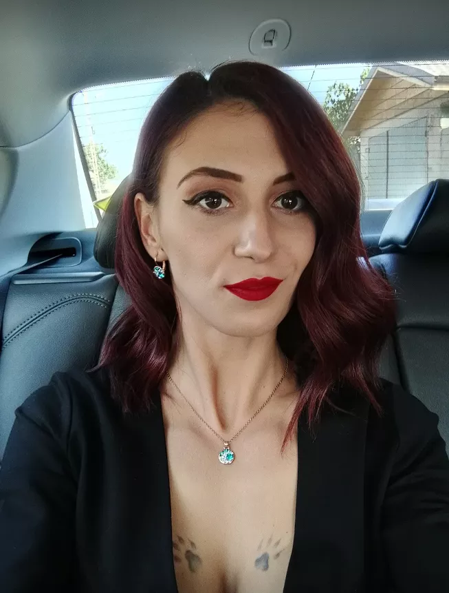 When boss told me to doll up 'coz we're meeting the client