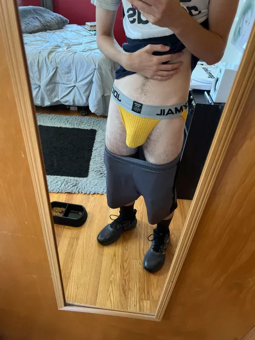 Wore my jock to the gym today