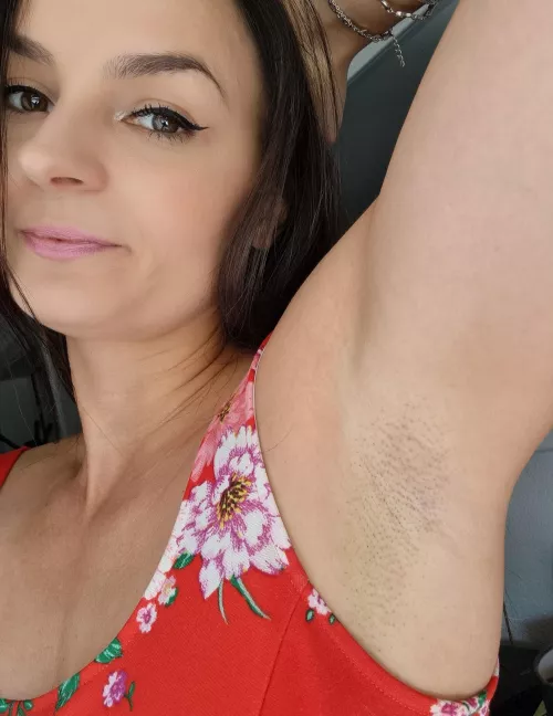 A little bit sweaty, hope you don't mind