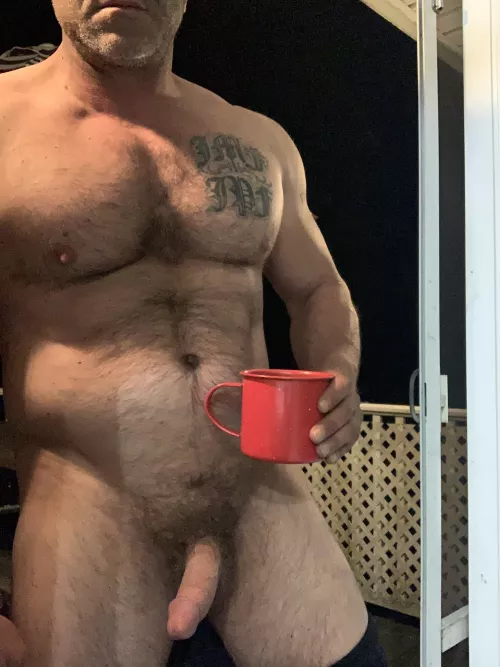 Are we going to fuck before or after coffee ☕️ [48] dms open
