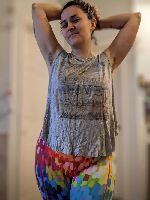 Before I get sweaty. (38)