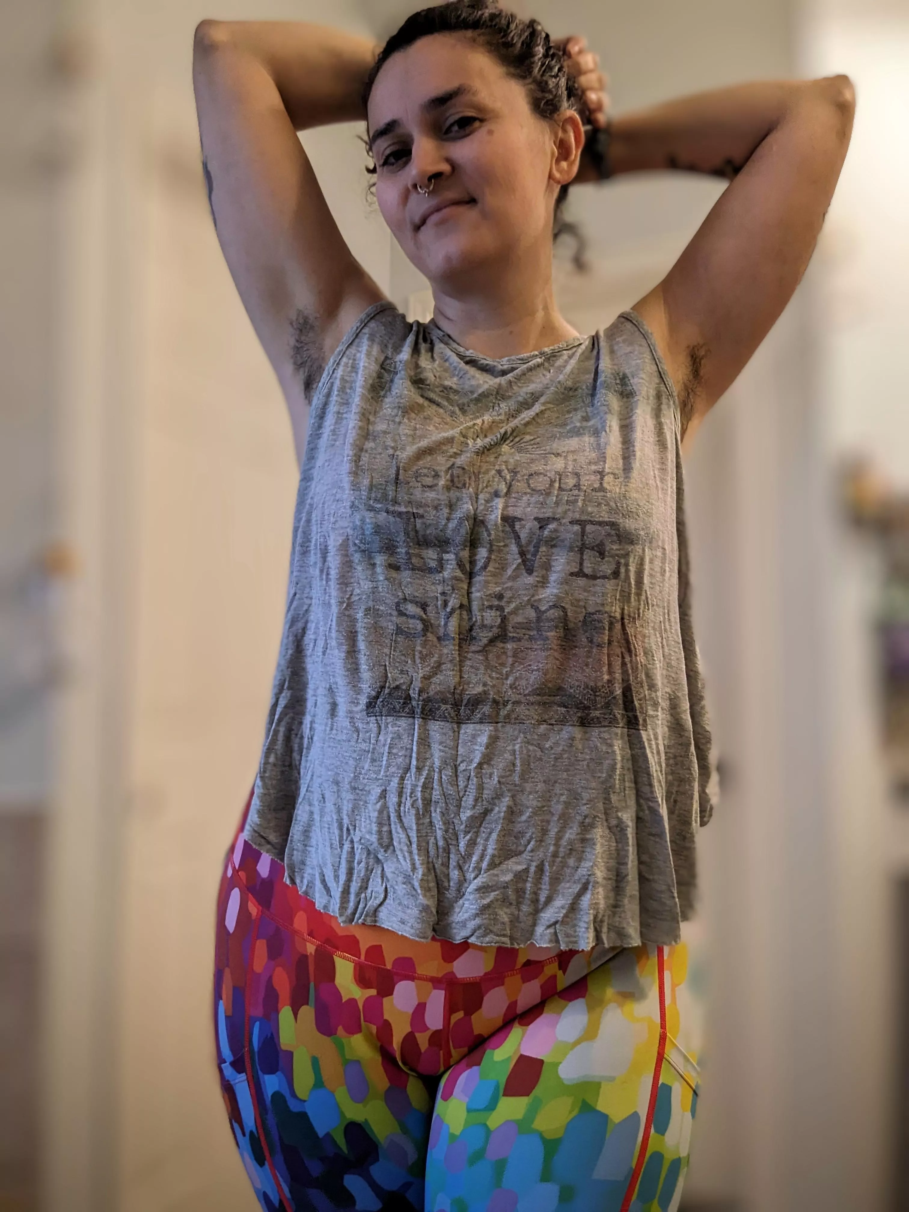 Before I get sweaty. (38)