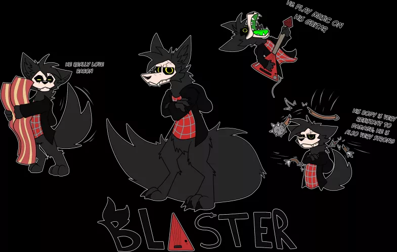 Blaster SkullDog -w-