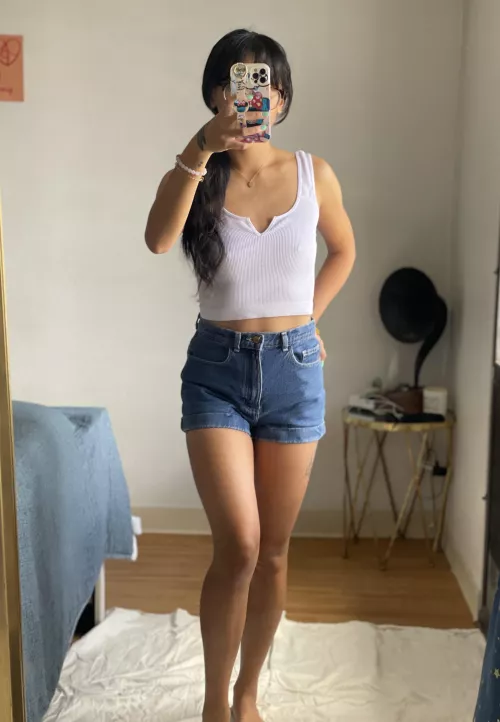 Do you think this outfit would be distracting at the library?