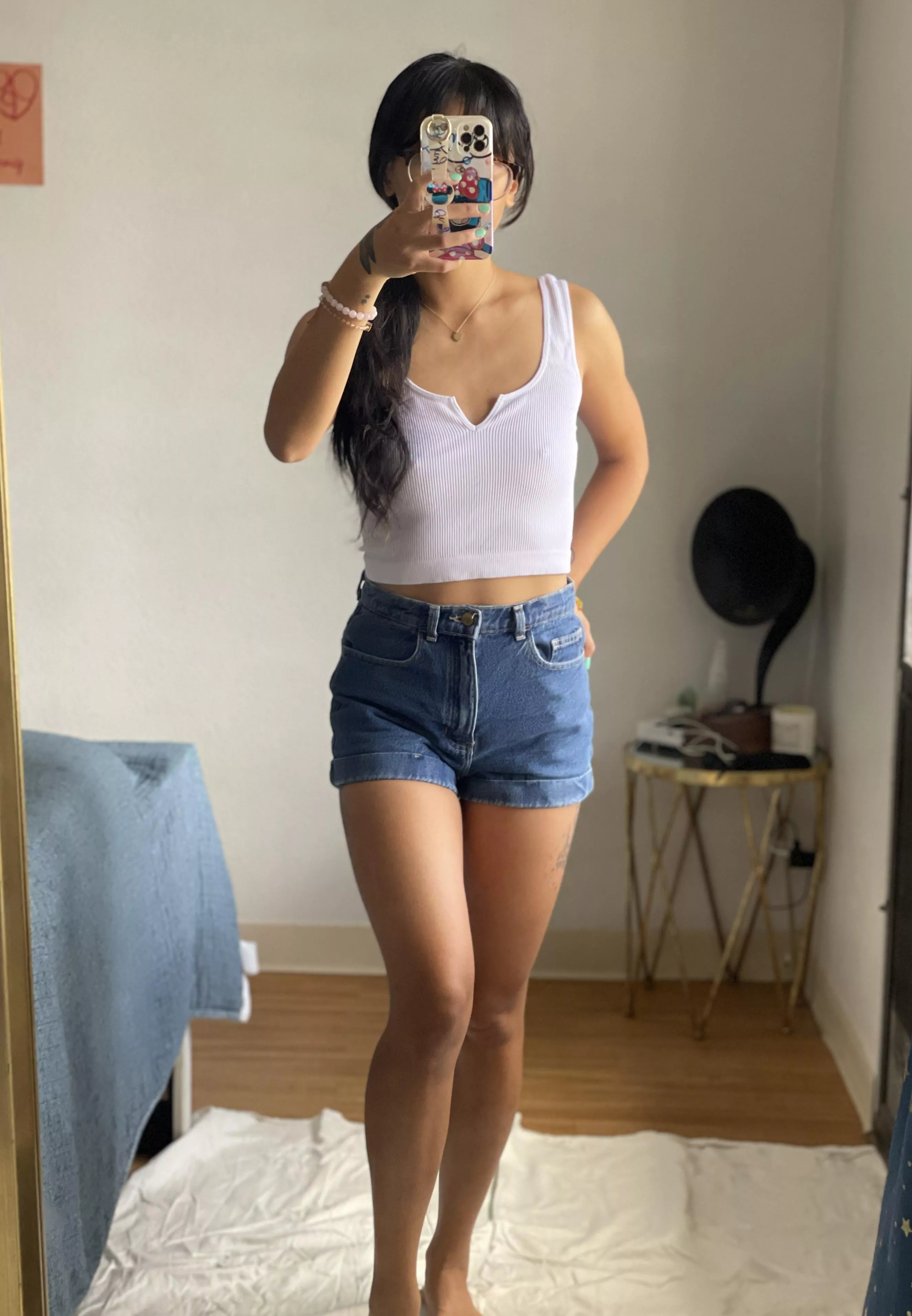 Do you think this outfit would be distracting at the library?