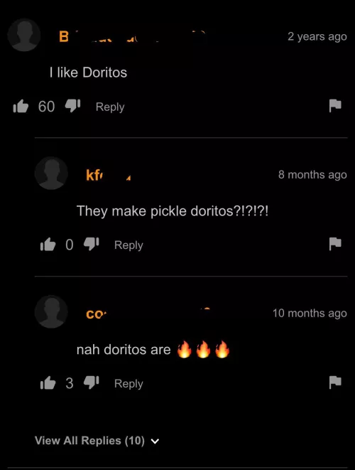 Doritos are absolute 🔥🔥🔥