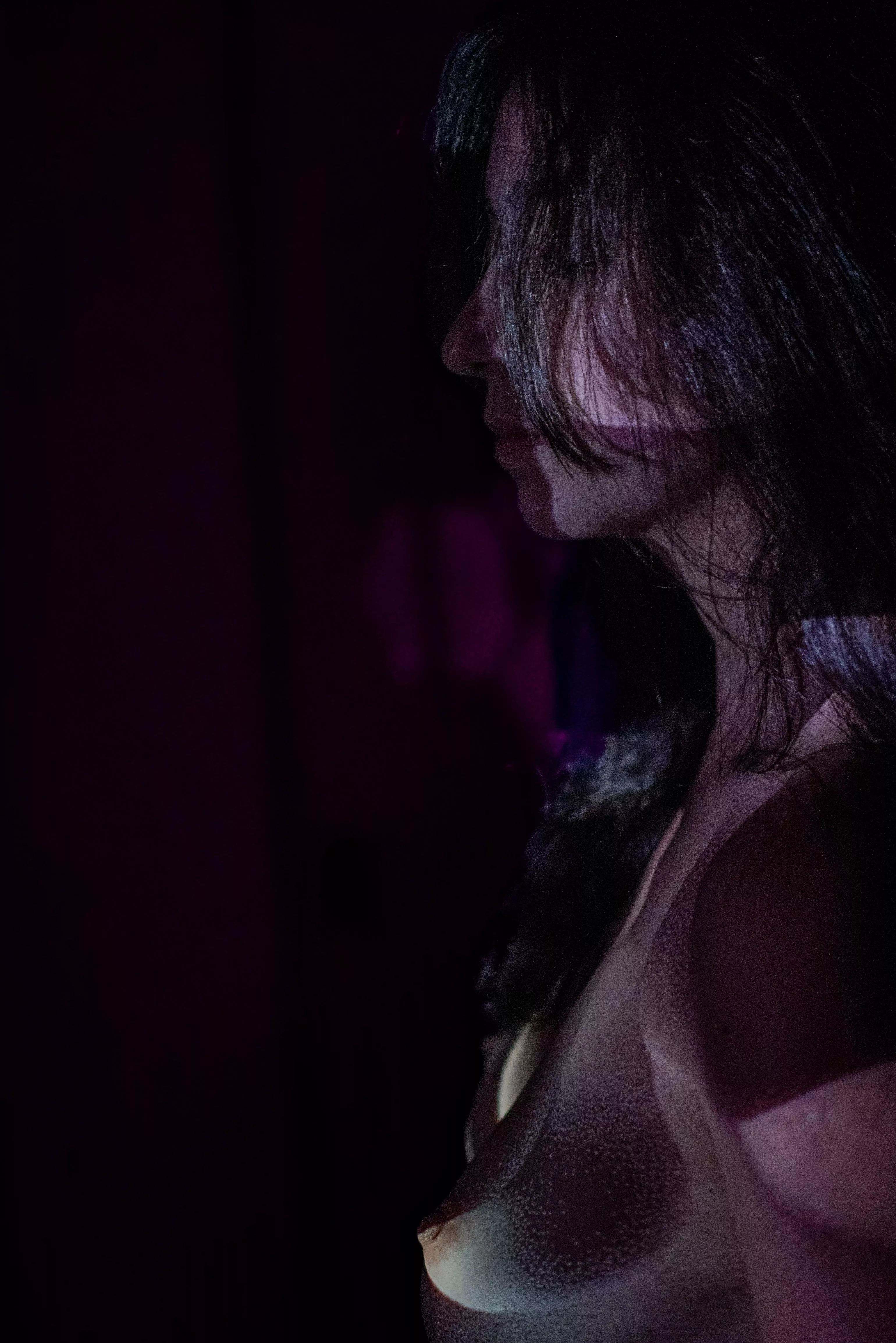 Dressed in shadows, adorned with light