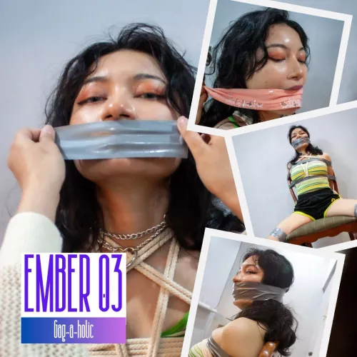 Ember’s first bondage shoot is now out!