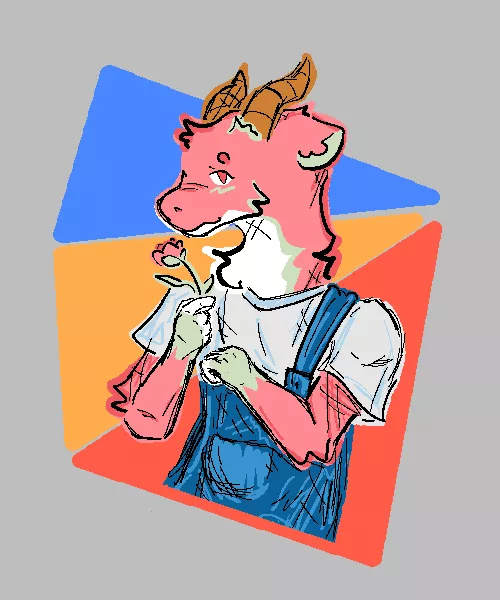 Flower boy (Art by Me)