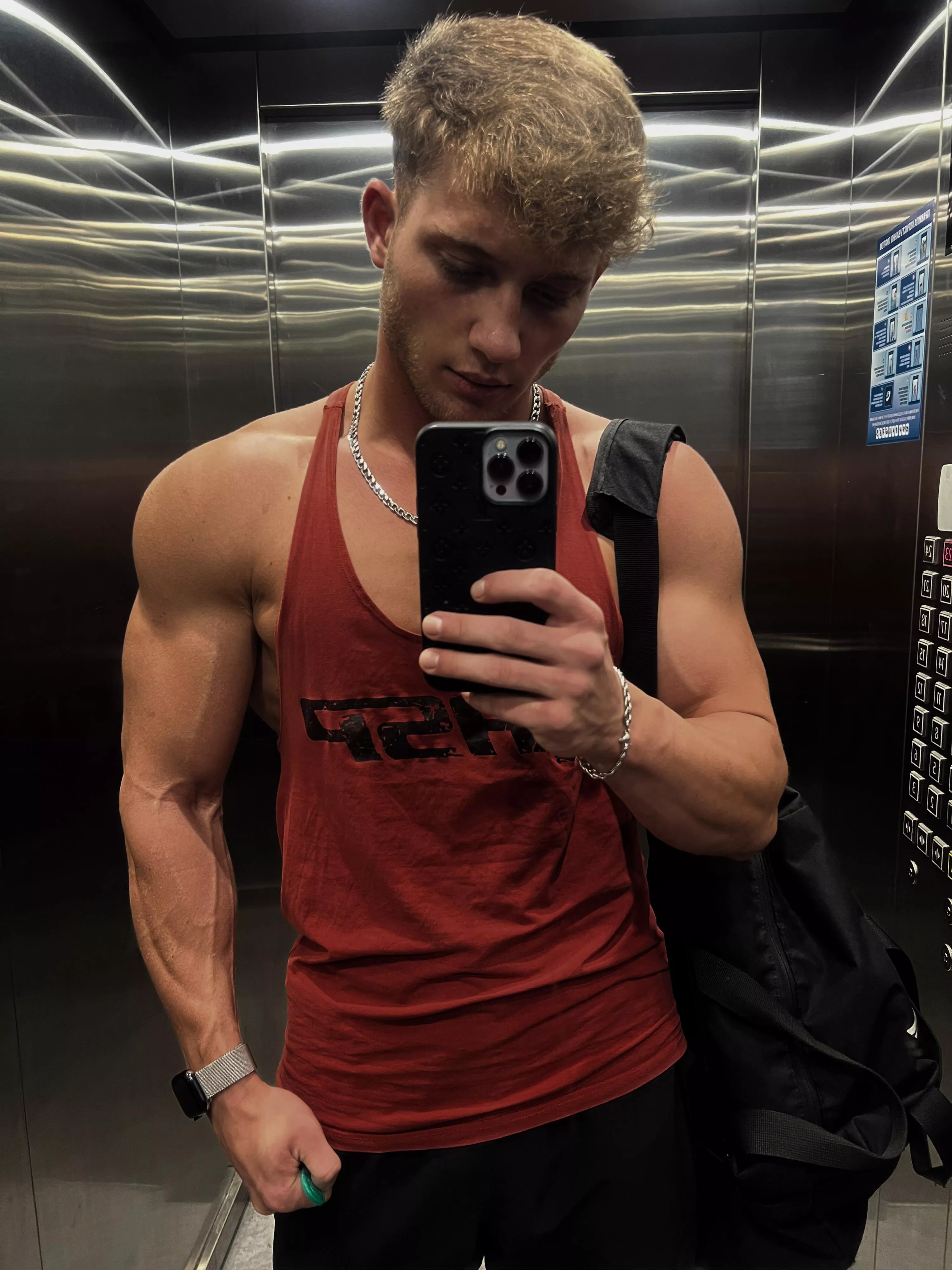 I always feel my best after a good gym session