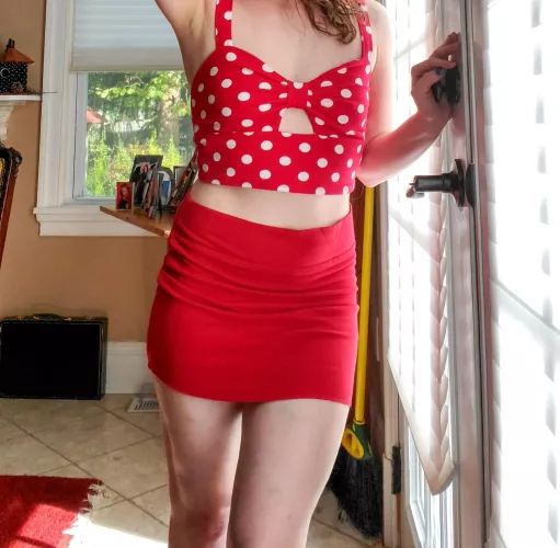 I feel like Minnie Mouse.