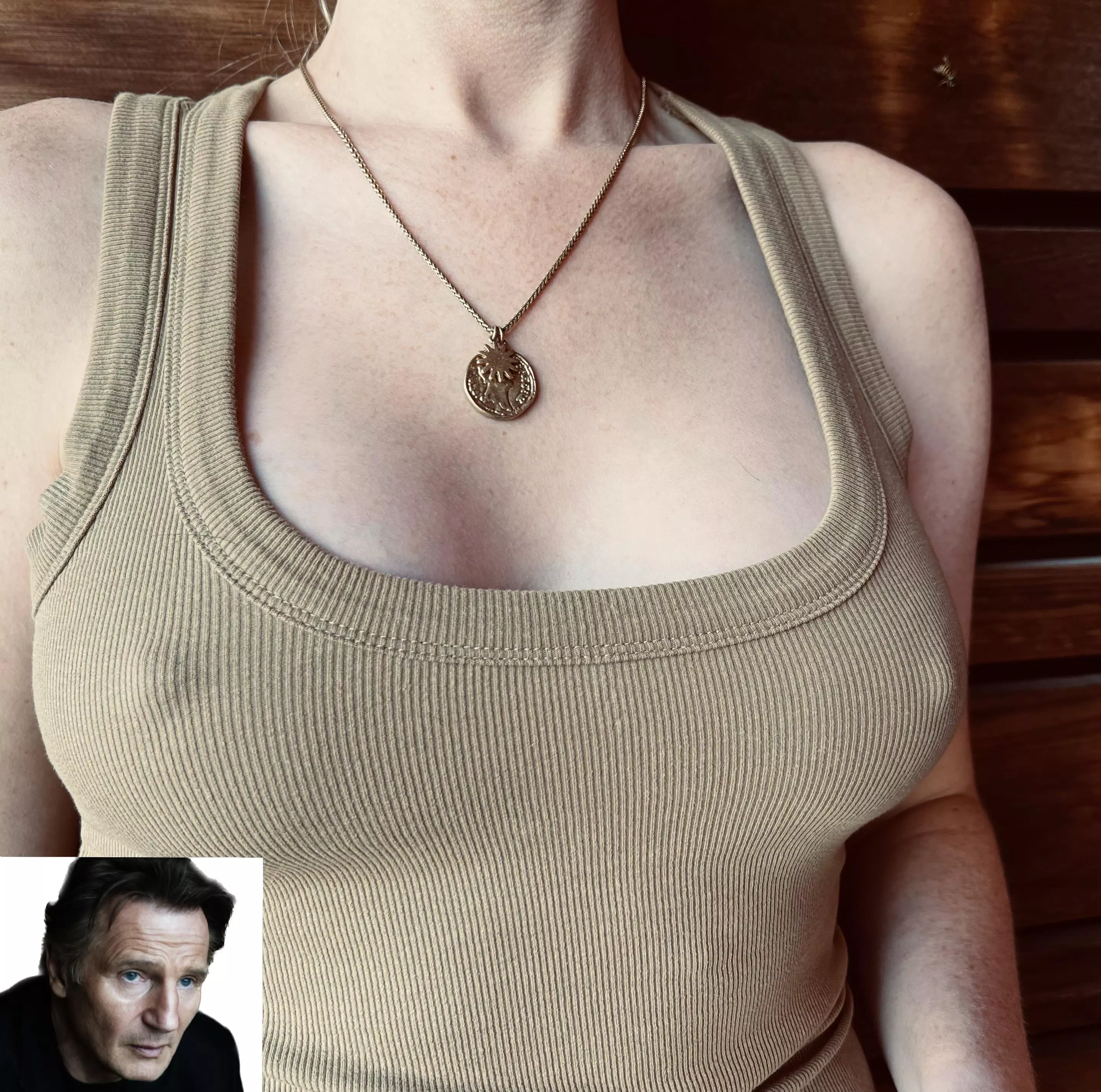 Liam, a bee, and me. Just us three.