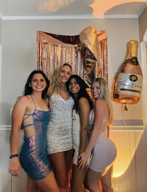 Line up these college show offs