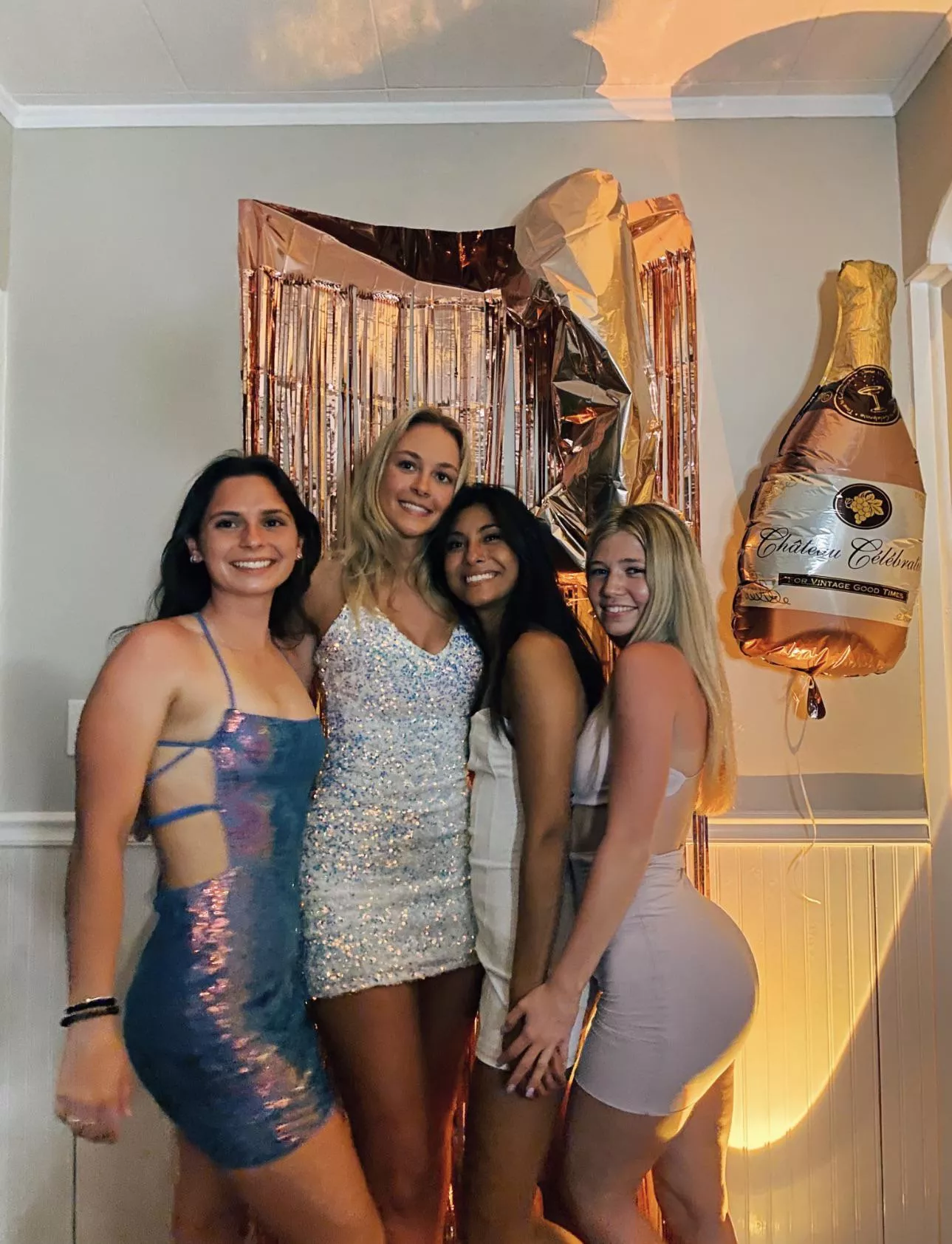 Line up these college show offs