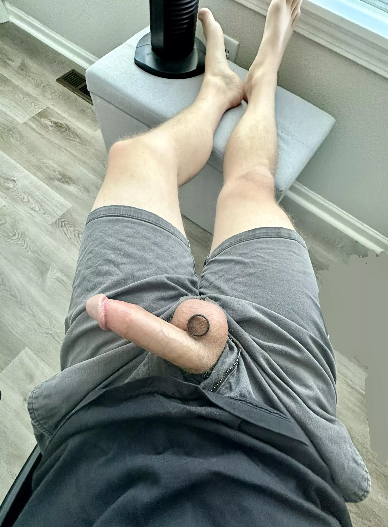 My balls are a good shelf.