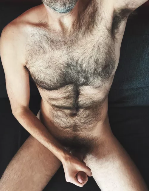 My pits blend into my tits...