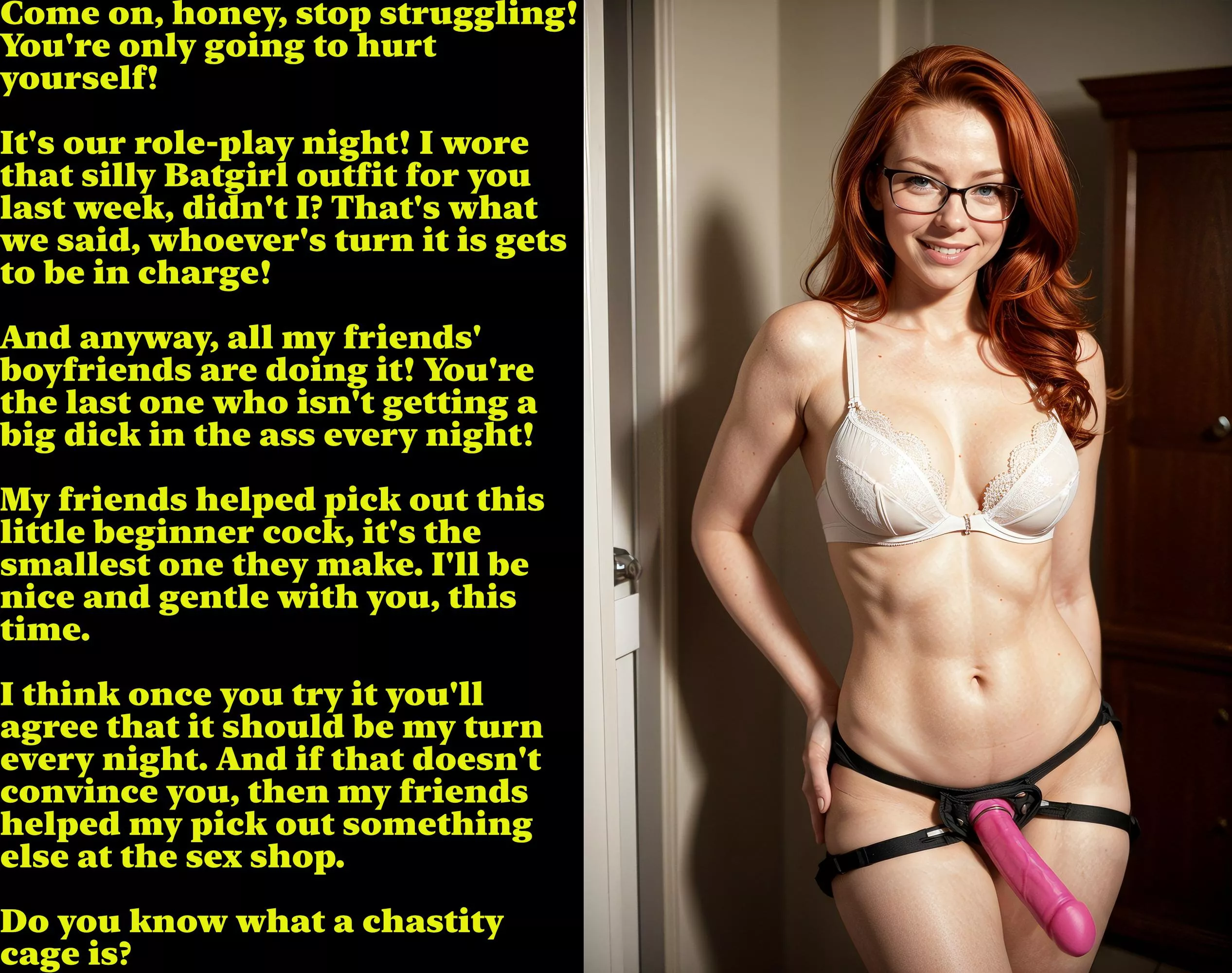 Role-Play Night [Chastity, Girlfriend]