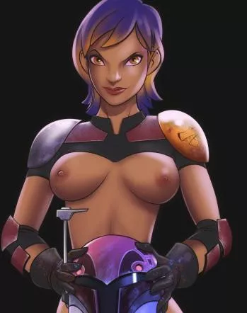 She looks way better without chest plate (Japes)