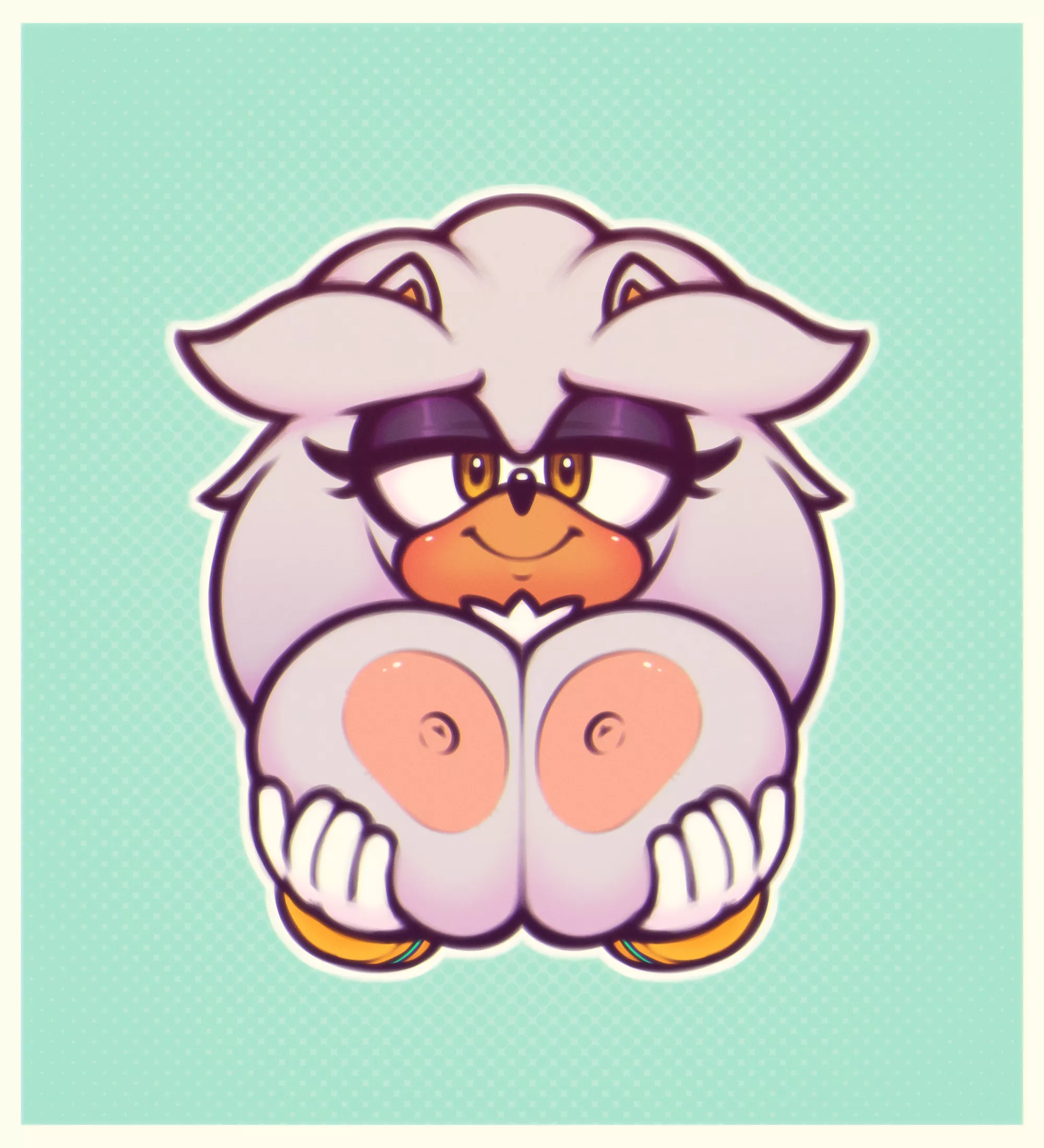 Silver go Squish too (Artist:StunnerPony)