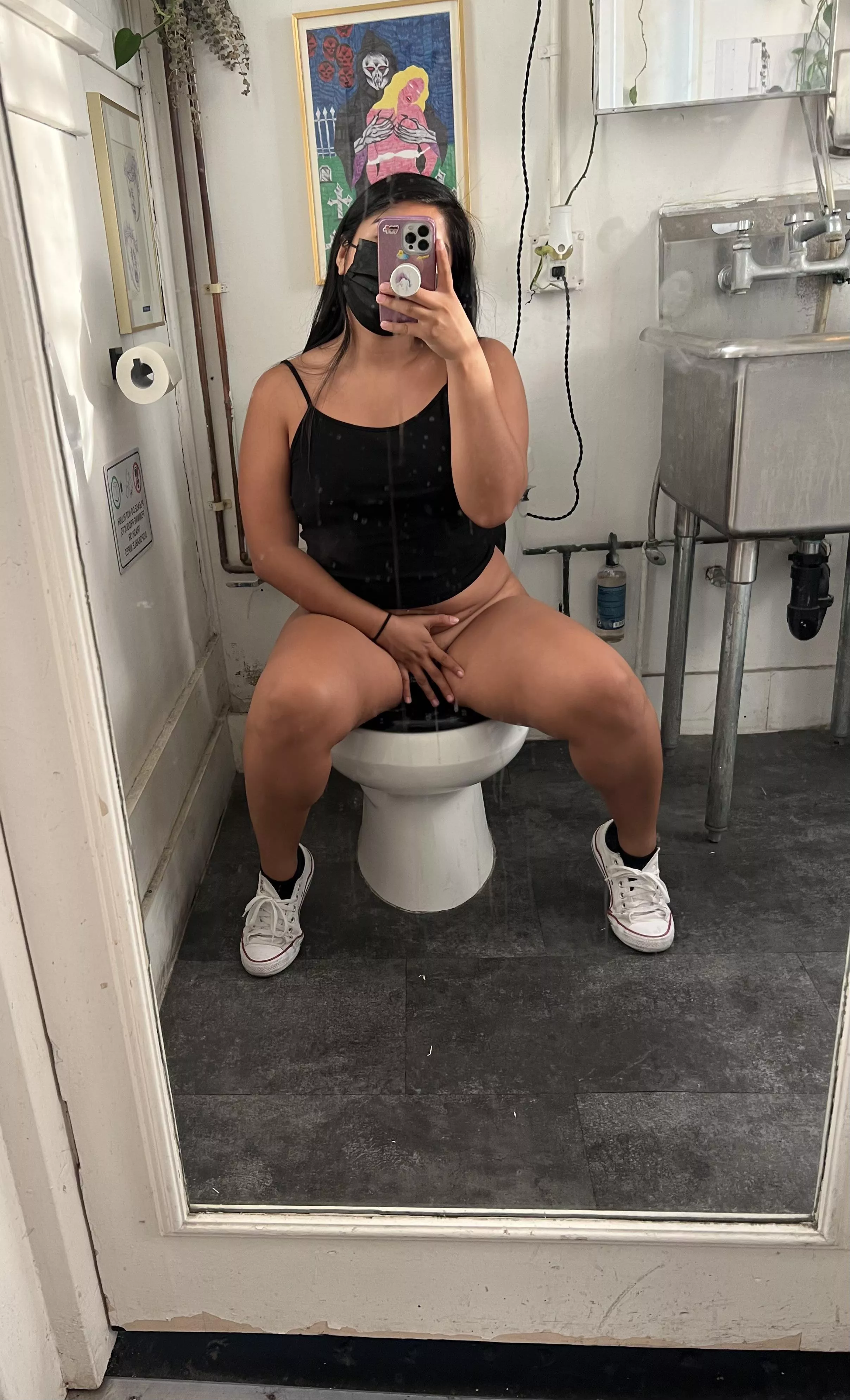 taking off my pants and admiring my beautiful tan skin [f]