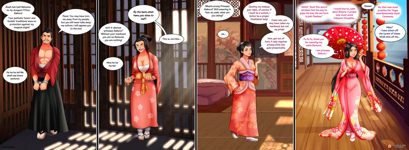 The samurai bride - MTF by TheMightFenek